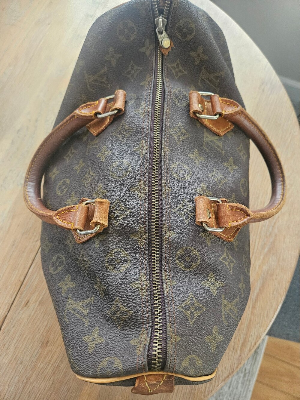 Louis Vuitton Speedy 35 Monogram Canvas Handbag
